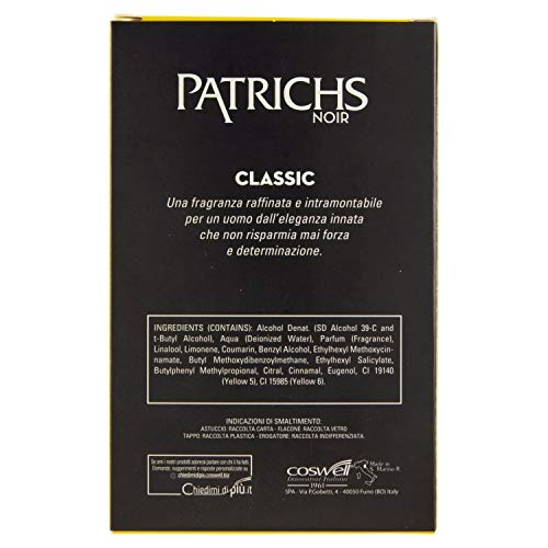 Patrichs - Eau de Toilette, Classic – 75 ml.