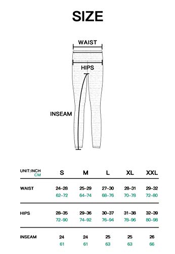 Pau1Hami1ton Leggins Mujer, Mallas Fitness Push Up Pantalones Deporte Running Yoga GP-11(Black,XL)