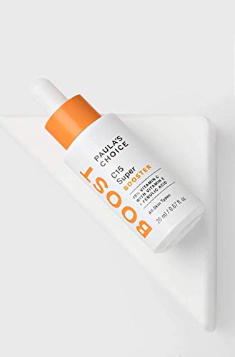 Paula's Choice C15 Booster Serum - Suero Facial con 15% Vitamina C - Antiarrugas y Despigmentante las Manchas - con Acido Ferulico & Vitamina E - Todos Tipos de Piel - 20 ml