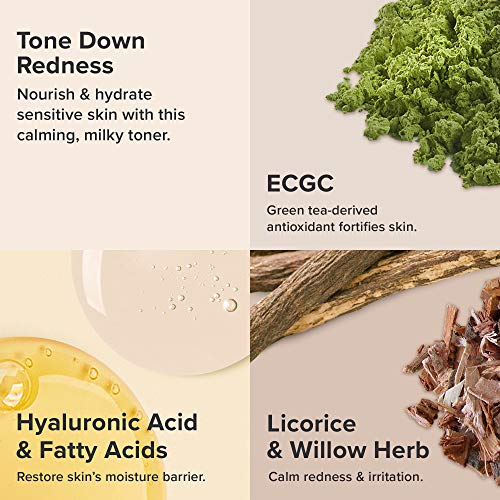 Paula’s Choice Calm Gel Tónico Facial - Limpia, Hidrata y Calma la Piel - Suave para Piel Sensible - con Glicerina y Té Verde - Pieles Normales a Secas - 118 ml