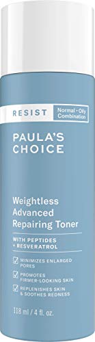 Paula’s Choice Resist Tónico Facial Antiedad - Reduce los Poros & Puntos Negros y Hidrata la Piel - con Niacinamida & Ácido Hialurónico - Pieles Mixtas a Grasas - 118 ml