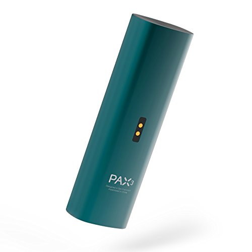 PAX 3 Vaporizador Portátil Premium, Hierba Seca, Concentrado, 10 Años de Garantía, Kit Completo, Azul