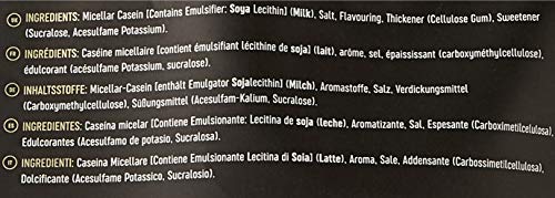 PBN - Paquete de caseína micelar, 1 kg (sabor vainilla)
