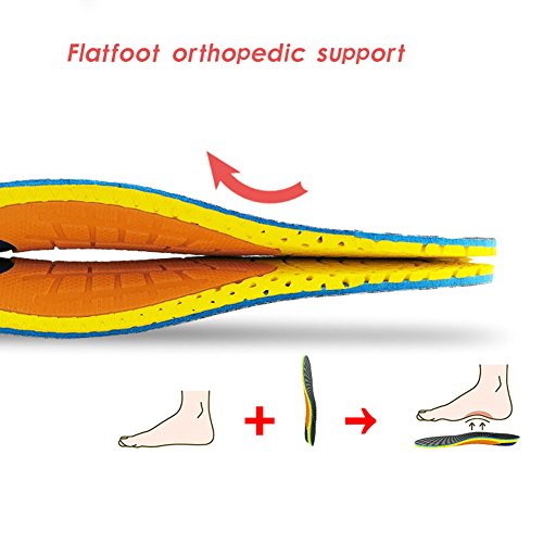 PCSsole Plantillas para Zapatos de Deportivas Amortiguadoras, cómodas para Plantillas de gel para Hombre y Mujer, zapatos de trabajo，Tamaño Cortable(EU36-40)
