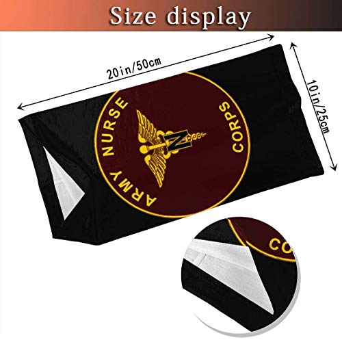 PCYN Insignia dental del ejército de los Estados Unidos Bufanda de cabeza de variedad para hombres y mujeres al aire libre