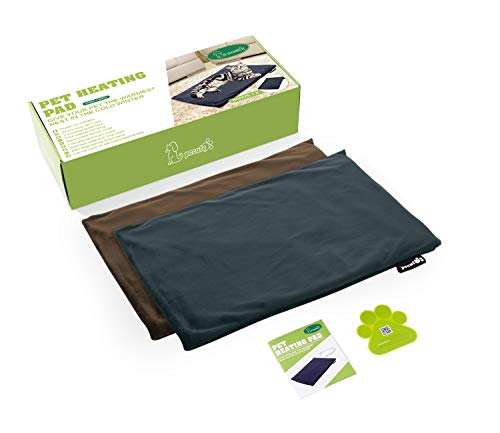 Pecute Manta Electrica Gato, Manta Termica para Gato, Temperatura Constante Automática 38-40°, Impermeable, Prevención de Incendios, Antichoque, Anti-mordida, 2 Fundas de Tela Desmontables