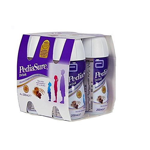 PEDIASURE DRINK 200 ML 4 BOTELLAS CHOCOLATE