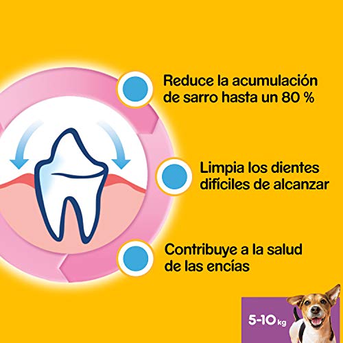 Pedigree Pack de Dentastix de uso Diario para la Limpieza Dental de Perros Pequeños (1 Pack de 112ud)