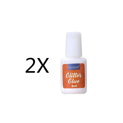 Pegamento para conjunto de tatuaje * 2, GLAMADOR Geles de Purpurina