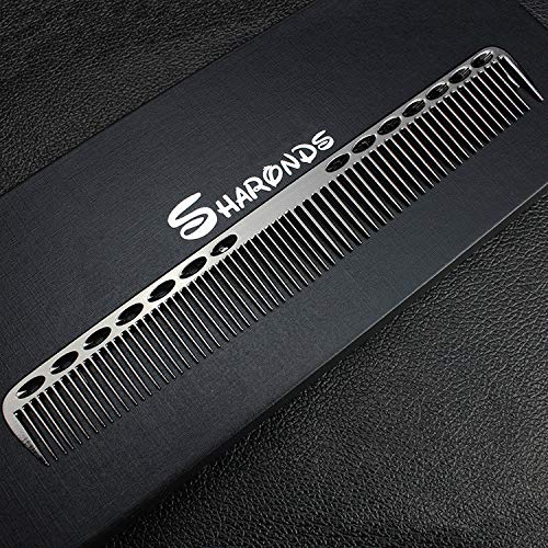 Peine de aleación Peluquería profesional Venta al por mayor Peine de peluquería Peine de peinado Estilista Corte de cabello Peine dedicado