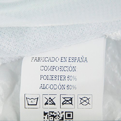 PEKITAS Protector Colchón/Cubre colchón Impermeable Acolchado - Minicuna 50 X 80 cm Fabricado En España