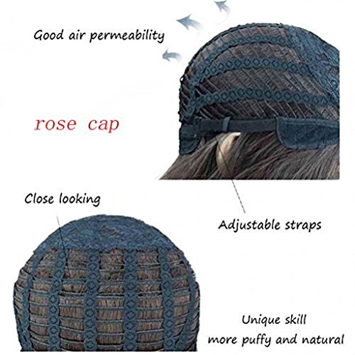 Pelucas sintéticas del pelo rizado afro para la mujer negra Peluca rizada corta del calor del pelo negro fría