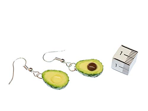 pendientes de aguacate frutas Miniblings alimentos súper Berry Eating