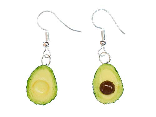 pendientes de aguacate frutas Miniblings alimentos súper Berry Eating