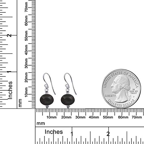 Pendientes piedra de luna gris Por Orquídea de la joyería | Joyería de piedra de luna | Cuelga el pendiente para las mujeres | Pendientes de boda para la novia | 6.53Ct