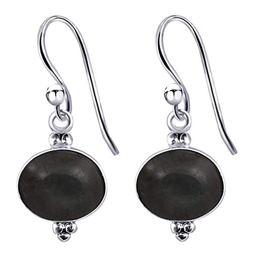 Pendientes piedra de luna gris Por Orquídea de la joyería | Joyería de piedra de luna | Cuelga el pendiente para las mujeres | Pendientes de boda para la novia | 6.53Ct