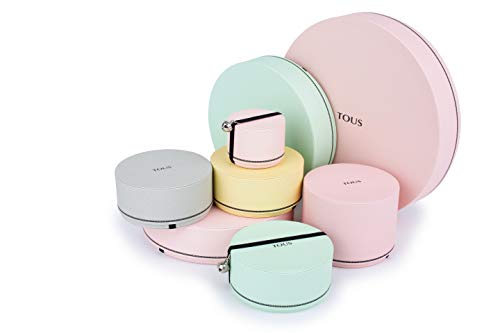 Pendientes TOUS Motif de plata vermeil rosa con ónix