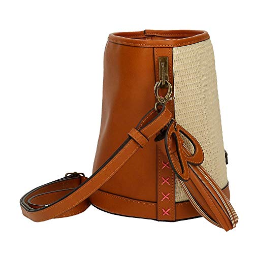 Pepe Jeans 7067021, Bolso Mujeres, Marrón, Media