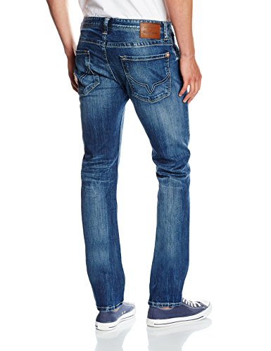 Pepe Jeans London Cash, Vaqueros para Hombre, Azul (11Oz Streaky Stretch Med Z23), W30/L32