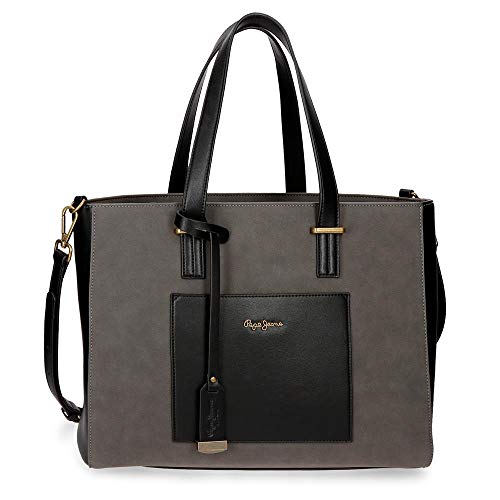 Pepe Jeans Lorain Bolso para ordenador, color Negro