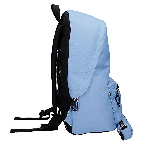 Pepe Jeans Mochila Estuche Aris, Color Azul Claro, 31x44x17.5 cm