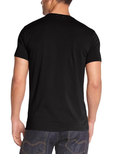 Pepe Jeans Original Stretch Camiseta, Negro (Black 999), Small para Hombre