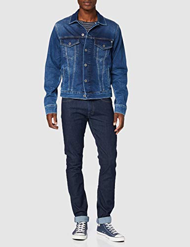 Pepe Jeans Pinner Pm400908 Chaqueta Vaquera, (Gymdigo Medium Used Denim Gt1), XX-Large para Hombre