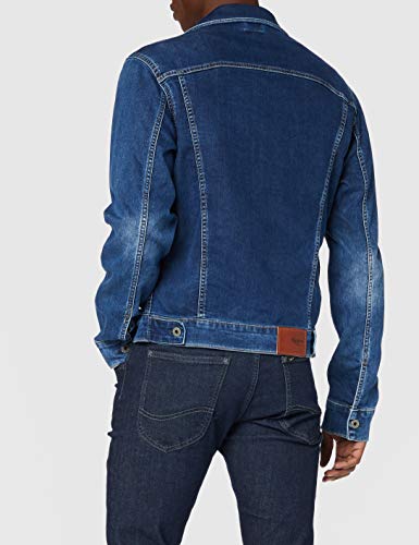 Pepe Jeans Pinner Pm400908 Chaqueta Vaquera, (Gymdigo Medium Used Denim Gt1), XX-Large para Hombre
