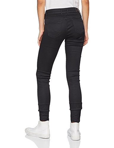 Pepe Jeans Soho Vaqueros, Negro Denim Wb6, 28W / 30L para Mujer