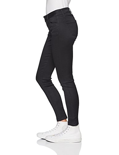 Pepe Jeans Soho Vaqueros, Negro Denim Wb6, 28W / 30L para Mujer