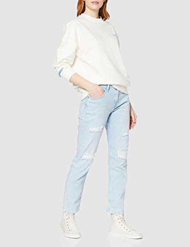 Pepe Jeans suéter, Blanco (Mousse 808), Medium para Mujer