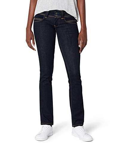 Pepe Jeans Venus Vaqueros, Azul (10Oz Rinse Plus M15), 25W / 32L para Mujer