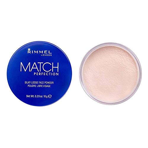 Perfección Rimmel Partido, polvos para la cara libre transparente