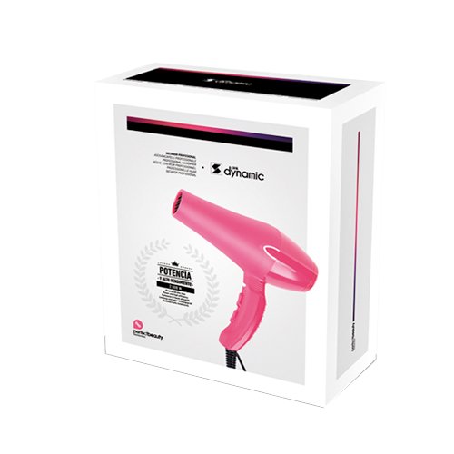 Perfect Beauty Dynamic 2000W - Secador profesional, color rosa