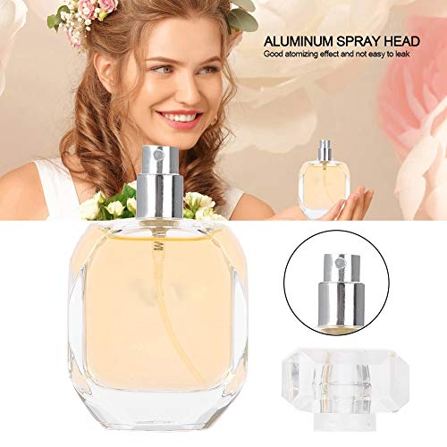 Perfume de mujer de 60 ml, perfume de atracción, perfume para mujer.Fragancia de larga duración, fragancia de flores naturales Perfume de larga duración, el mejor regalo para mujeres(Amarillo)