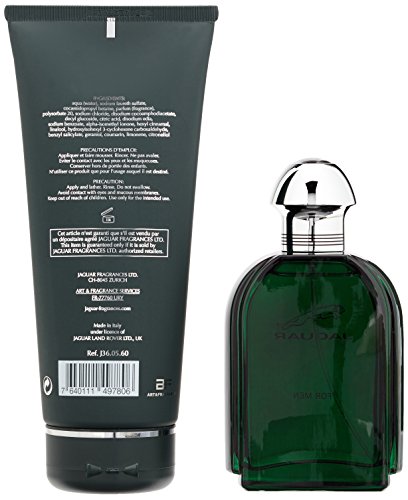 Perfume Para Hombre Jaguar For Men Set Fragancia Eau De Toliette y Shower Gel Edición Limitada Loción Oferta Especial Regalo