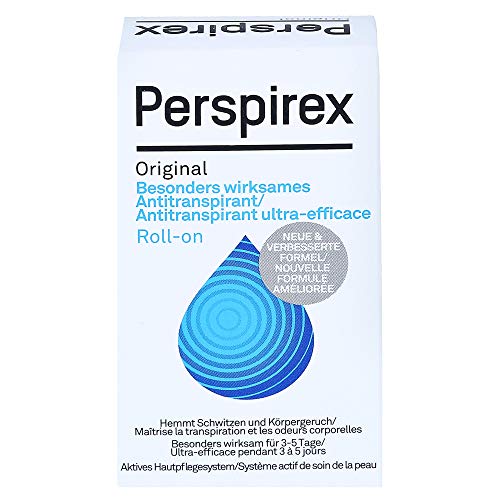 PERSPIREX Original Desodorante roll-on antitranspirante, 20 ml