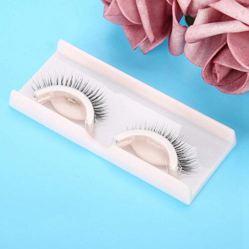 Pestañas postizas 3D, Almohadilla para los Ojos, cómodas, Finas y Ligeras, Artista de Maquillaje, salón de Belleza para niñas caseras(ZKS01)