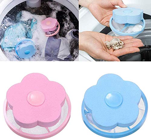 Pet Hair Remover para la colada, Bola De Limpieza De Ropa, Removedor de Cabello Reutilizable,Atrapador de pelos Flotante para Mascotas,Filtro de Pelusa de Pelo Reutilizable,Herramienta para Lavadora