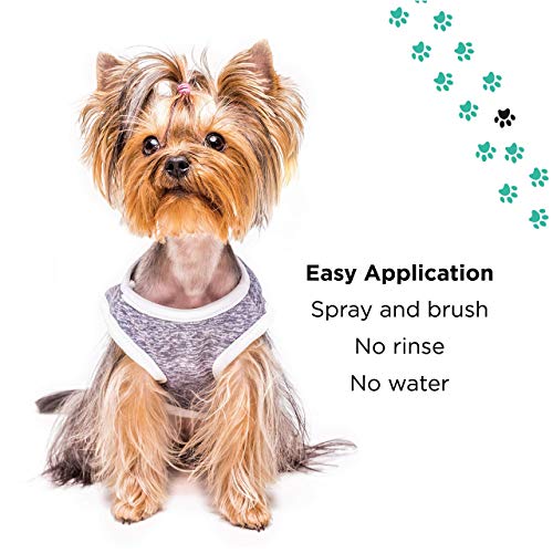 PETUCHI Spray Desenredante para Perros; Cepillado Fácil; Hipoalergénico con Jojoba y Miel; No Necesita Aclarado; 250ml