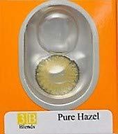 PHANTASY Eyes® HOLLYWOOD Lentillas de color natural (PURE HAZEL) PURO AVELLANNA 1 par (2 PIEZAS) - sin dioptrías + INCLUYE ESTUCHE GRATIS