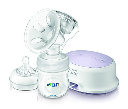 Philips Avent SCF332/01 - Extractor de leche eléctrico, con cojín masajeador suave - importado