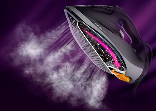 Philips Azur Pro GC4908/80  - Plancha Ropa Vapor, 3000 W, Golpe Vapor 250g, Vapor Continuo 55g, Suela Steam Glide Elite, Antical Integrado, Autoapagado