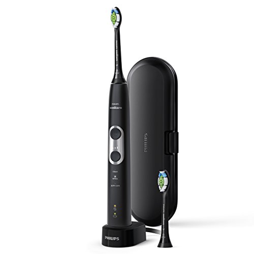 Philips Cepillo dental eléctrico sónico HX6870/47 - Cepillo de dientes eléctrico (Batería, Integrado, Ión de litio, 110-220 V, 1 pieza(s), 2 pieza(s))