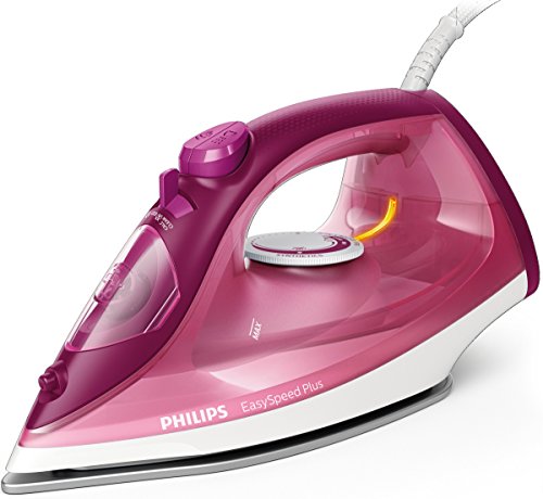 Philips EasySpeed Adv GC2146/40 - Plancha Ropa Vapor, 2100 W, Golpe Vapor 110 g, Vapor Continuo 30 g, Suela Ceramica, Antical Integrado