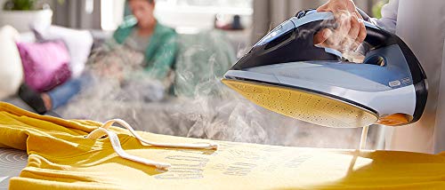 Philips GC4564/20 Azur (Plancha a Vapor, SteamGlide Advanced, 2 m, 240, Azul, 50 g/min), 2600 W, 0.3 litros