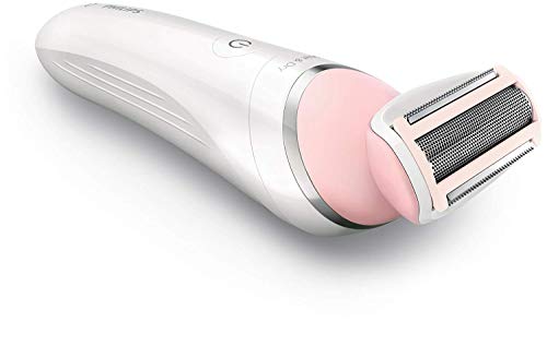 Philips SatinShave Advanced BRL140/10 1head(s) Recortadora Rosa, Color blanco maquinilla de afeitar para mujer - Depiladora femenina (Ión de litio, 8 h, 60 min, Rosa, Color blanco)