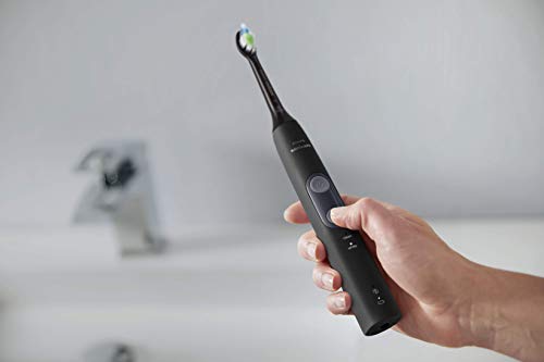 Philips Sonicare ProtectiveClean HX6830/44 - Cepillo de Dientes Eléctrico con sensor de presión, tecnología BrushSync y 2 modos de limpieza, color negro