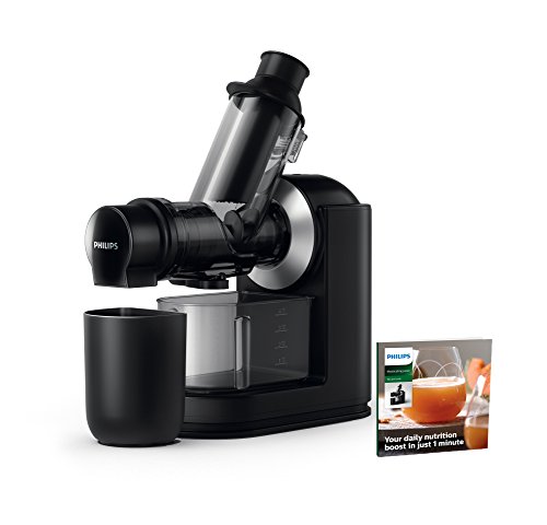 Philips Viva HR1889/70 - Licuadora Prensado en Frio Facil Limpieza con QuickClean, 2 L, 150 W, Color Negro