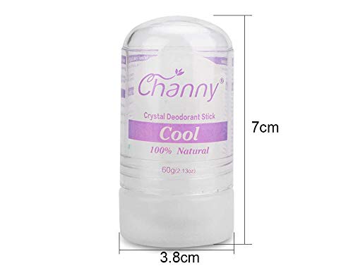 Piedra de Alumbre 100% Natural. Desodorante hipoalergenico.